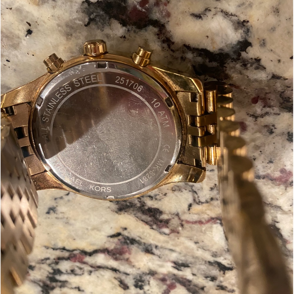 Michael kors Lexington Gold-Tone Watch